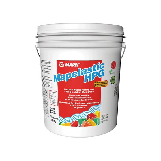 Mapei Mapelastic HPG - Flexible Waterproofing and Crack-Isolation Membrane - Gallon