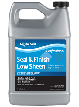 Aqua Mix Seal & Finish Low Sheen - Gallon