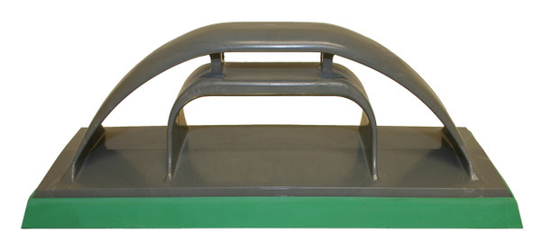 Barwalt Ultralight Epoxy Floor Float UFF-1 - 4" x 10-1/2" - Solid Green Pad - (81300)