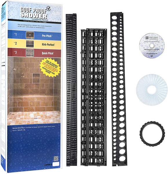 Goof Proof Showers Quick Pitch Bathtub-to-Shower Conversion Kit - (SSCK-601)