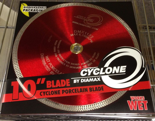 Diamax 10" Cyclone Porcelain/Tile Wet Blade for Straight Cuts - (TBP100)