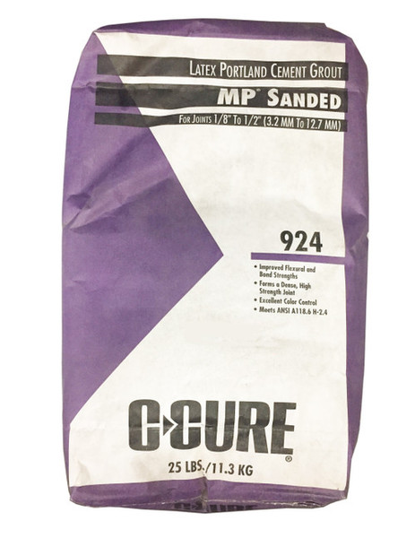 C-Cure Latex-Portland Cement Grout - Sanded - 25 lbs