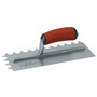 Marshalltown 11" x 4-1/2" Elliptical-Notched Trowel - 3/4" x 1/2" x 1/4"