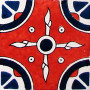 Talavera 4" x 4" Tile - Navajo TCAZ