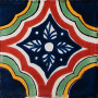 Talavera 4" x 4" Tile - Palacio