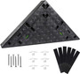 Goof Proof Showers Triangle Shower Seat 24"/30" - (GPSS-3024)