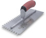 Marshalltown 11" x 4.5" Square-Notched Trowel - 1/4" x 3/8" x 1/4"