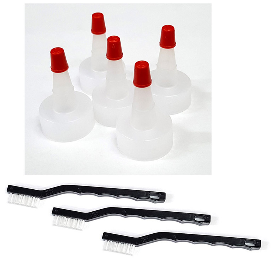 Applicator Brushes (3 pc) + Applicator Tips (5 pc) Monterrey Tile AZ