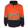 3424 DNC HiVis 1/2 Zip FR HRC2 D/N Jumper Orange/Navy 3424 DNC HiVis 1/2 Zip FR HRC2 D/N Jumper Orange/Navy