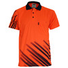 3565 DNC HiVis Sublimated Stripe Polo Orange/Navy 3565 DNC HiVis Sublimated Stripe Polo Orange/Navy