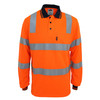 3713 DNC HiVis Biomotion Tapped Polo L/S Orange 3713 DNC HiVis Biomotion Tapped Polo L/S Orange