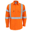 3545 DNC HiVis 3 way vented "X" back & Biomotion taped shirt Orange 3545 DNC HiVis 3 way vented "X" back & Biomotion taped shirt Orange
