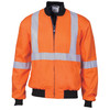 3759 DNC HiVis Cotton Bomber Jacket with ‘X’ Back & additional CSR R/Tape below Orange 3759 DNC HiVis Cotton Bomber Jacket with ‘X’ Back & additional CSR R/Tape below Orange