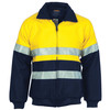 3859 DNC HiVis Two Tone Bluey Bomber Jacket with CSR R/Tape Yellow/Navy