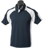1300 Aussie Pacific Murray Mens Polo Navy/White