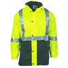 3863 DNC HiVis Two Tone Quilted Jacket with 3M R/Tape Yellow/Bottle 3863 DNC HiVis Two Tone Quilted Jacket with 3M R/Tape Yellow/Bottle