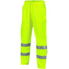 3872 DNC HiVis D/N Breathable Rain Pants with 3M R/Tape Yellow 3872 DNC HiVis D/N Breathable Rain Pants with 3M R/Tape Yellow