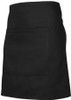 BA94 Short Waisted Apron Black BA94 Short Waisted Apron Black