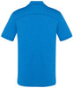 P815MS Mens Aero Polo Cyan Back
