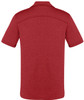 P815MS Mens Aero Polo Red Back
