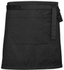 BA54 Urban 1/2 Waist Apron Black Denim BA54 Urban 1/2 Waist Apron Black Denim