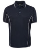 7PIP JB's Wear S/S Piping Polo Navy/White