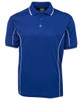 7PIP JB's Wear S/S Piping Polo Royal/White