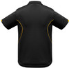 P405KS Kids Razor Polo Black/Gold Back