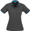 P226LS Ladies Jet Polo Steel Grey/Cyan Blue