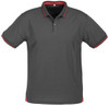 P226MS Mens Jet Polo Steel Grey/Red