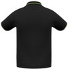 P226MS Mens Jet Polo Black/Bright Green Back