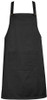 BA55 Urban Bib Apron Black Denim BA55 Urban Bib Apron Black Denim