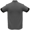 P401MS Mens Talon Polo Ash/Black Back