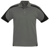 P401MS Mens Talon Polo Ash/Black P401MS Mens Talon Polo Ash/Black