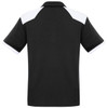 P705MS Mens Rival Polo Black/White Back