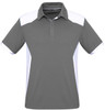 P705MS Mens Rival Polo Silver/White