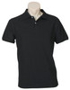 P2100 Mens Neon Polo Black P2100 Mens Neon Polo Black