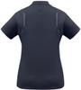 P244LS Ladies United Short Sleeve Polo Navy/White Back
