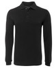 210XL JB's Wear L/S Polo Black 210XL JB's Wear L/S Polo Black