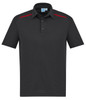 P901MS Mens Sonar Polo Black/Red P901MS Mens Sonar Polo Black/Red