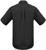 S10512 Mens Base Short Sleeve Shirt Black Back