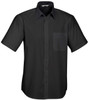 S10512 Mens Base Short Sleeve Shirt Black S10512 Mens Base Short Sleeve Shirt Black