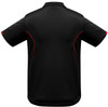 P405MS Biz Collection Mens Razor Polo Black/Red Back