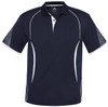 P405MS Biz Collection Mens Razor Polo Navy/White