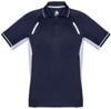 P700MS Mens Renegade Polo Navy/White/Silver