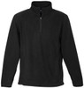 F10510 Mens Trinity 1/2 Zip Pullover Black F10510 Mens Trinity 1/2 Zip Pullover Black