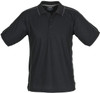P9900 Mens Resort Polo Black P9900 Mens Resort Polo Black