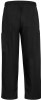 H10610 Unisex Classic Scrubs Cargo Pant Black Back