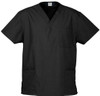 H10612 Unisex Classic Scrubs Top Black H10612 Unisex Classic Scrubs Top Black