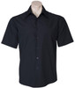 SH715 Mens Metro Short Sleeve Shirt Black SH715 Mens Metro Short Sleeve Shirt Black